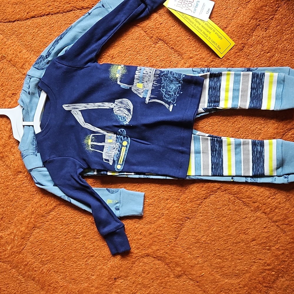 Carter's 4 Piece Construction Pajama Set
